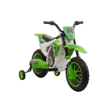 Moto Cross électrique Rapido Verte