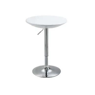 Table De Bar Ronde Helsinki Blanche