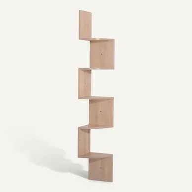 Etagère D'angle Piemont Chêne Clair