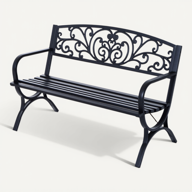 Banc De Jardin Amelie Noir