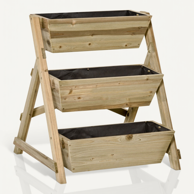 Jardinière Sur Pieds Tori Bois De Sapin