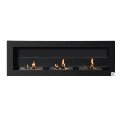 Cheminée Murale Bioéthanol Stefany Design Bauhaus Noire Cheminée Murale Bioéthanol Stefany Design Bauhaus Noire