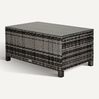 Table Basse Résine Carly Grise Table Basse Résine Carly Grise