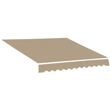 Toile De Rechange Pour Store Banne 4 X 2,5 M Paola Gris Beige Toile De Rechange Pour Store Banne 4 X 2,5 M Paola Gris Beige
