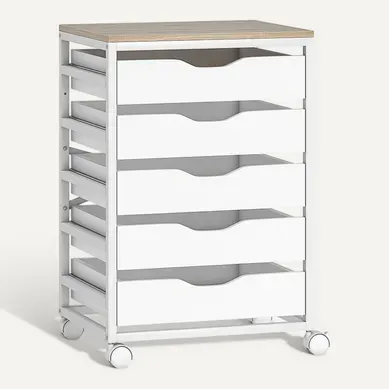 Caisson Mobile De Bureau Maguy Blanc