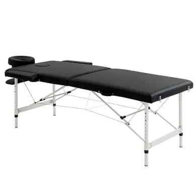 Table De Massage Mendexa Professionnelle Réglable 9 Niveaux Noir