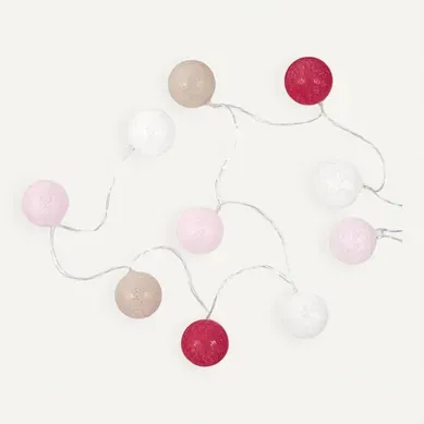 Guirlande Lumineuse Boules 10 LEDs 175 Cm