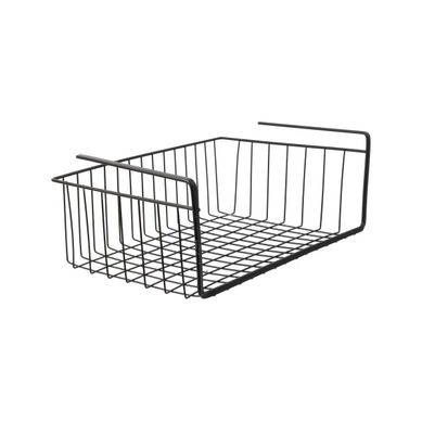 Panier Suspendu En Métal Filaire Noir Longueur 40cm