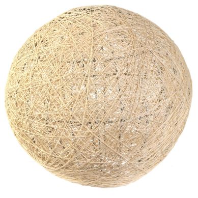 Lampe Suspension Ronde "tissée" 30cm Naturel Lampe Suspension Ronde "tissée" 30cm Naturel