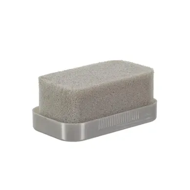 éponge Lustrante "chaussures" 10cm Gris