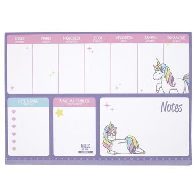 Organisateur De Bureau "licorne" 29cm Violet Organisateur De Bureau "licorne" 29cm Violet