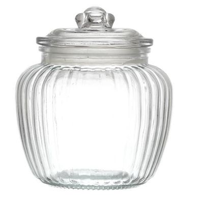 Bocal à Biscuits Rond "verre" 60cl Transparent Bocal à Biscuits Rond "verre" 60cl Transparent