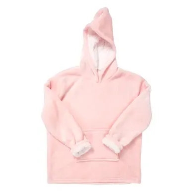 Sweat à capuche enfant Rose Sweat à capuche enfant Rose vue de face