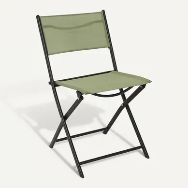 Lot De 4 Chaises Pliables "jardin" 79cm Vert Lot De 4 Chaises Pliables "jardin" 79cm Vert