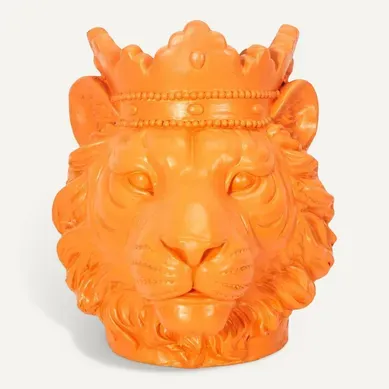 Cache Pot Lion En Magnésia 35 X 30 X 29 Cm Cache Pot Lion En Magnésia 35 X 30 X 29 Cm
