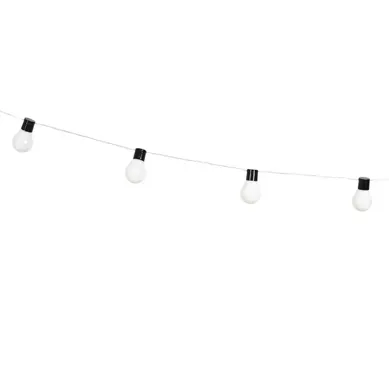 Guirlande Lumineuse LED "boules" 180cm Blanc