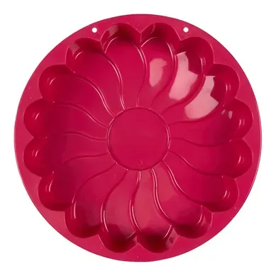 Moule À Gâteau En Silicone "marguerite" 21cm Rose Moule À Gâteau En Silicone "marguerite" 21cm Rose