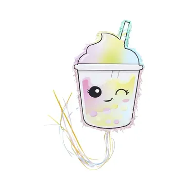Pinata Bubble Tea "kawaii" 40cm Multicolore Pinata Bubble Tea "kawaii" 40cm Multicolore