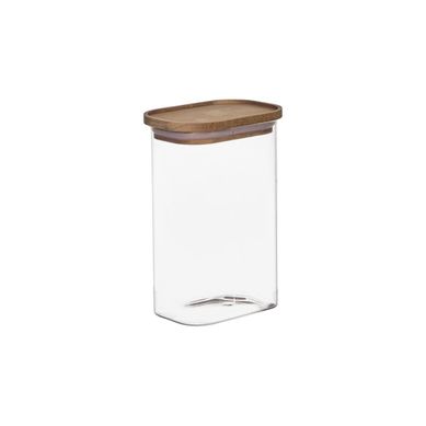 Bocal De Conservation "heritage" 1,3l Transparent et Marron