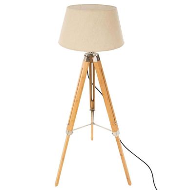 Lampadaire Trépied En Bambou Coloris Ivoire - L. 65 X P. 59 X H. 145 Cm Lampadaire Trépied En Bambou Coloris Ivoire - L. 65 X P. 59 X H. 145 Cm
