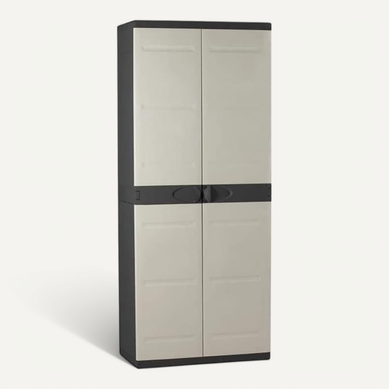 Armoire Meuble De Rangement 2 Portes Intérieur/extérieur - L. 70 X P. 44 X H. 176 Cm Armoire Meuble De Rangement 2 Portes Intérieur/extérieur - L. 70 X P. 44 X H. 176 Cm
