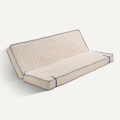 Matelas Ferme Pour Tous Clic Clac 130x200 X 10 Cm - Découpe Assise 70 Cm - 5 Zones De Confort - Noya Matelas Ferme Pour Tous Clic Clac 130x200 X 10 Cm - Découpe Assise 70 Cm - 5 Zones De Confort - Noya