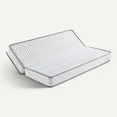 Matelas Ferme Clic Clac 130x200 Cm 10 Cm + Oreiller Visco 70 Cm 5 Zones Confort 100% Polyester Matelas Ferme Clic Clac 130x200 Cm 10 Cm + Oreiller Visco 70 Cm 5 Zones Confort 100% Polyester