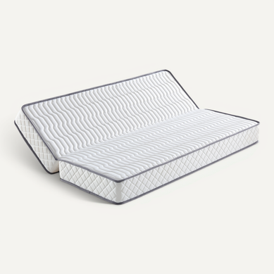Matelas Souple Clic Clac 140x190 Cm + Oreiller Visco Latex - 10 Cm, 5 Zones De Confort Matelas Souple Clic Clac 140x190 Cm + Oreiller Visco Latex - 10 Cm, 5 Zones De Confort