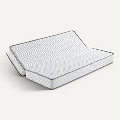 Matelas Souple Clic Clac 140x190 Cm 10 Cm Latex Face Hiver 5 Zones Confort Polyester Polyuréthane Matelas Souple Clic Clac 140x190 Cm 10 Cm Latex Face Hiver 5 Zones Confort Polyester Polyuréthane