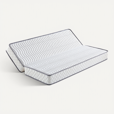 Matelas Très Ferme 130x190 Cm Mousse Premium 13 Cm 5 Zones De Confort Haute Résilience Clic Clac
