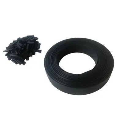 Kit De Lamelle Occultante Pvc Avec Clip De Fixation De 50 M Pour Grillage Rigides - Gris Foncé Kit De Lamelle Occultante Pvc Avec Clip De Fixation De 50 M Pour Grillage Rigides - Gris Foncé
