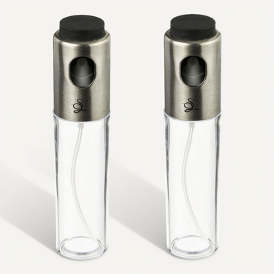 Lot De 2 Vaporisateurs Pour Huile Et Vinaigre - Transparent Lot De 2 Vaporisateurs Pour Huile Et Vinaigre - Transparent