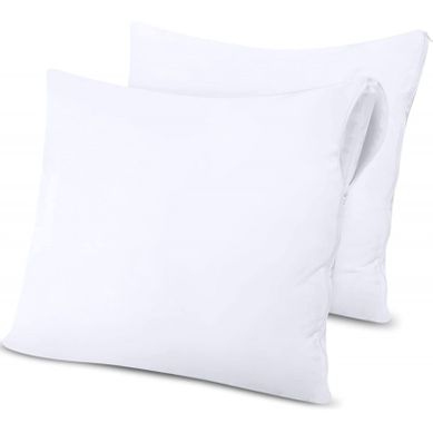 Lot De 2 Protège Oreiller éponge Imperméable Absorbant 63 X 63 Cm - Blanc - 63x63 Cm Lot De 2 Protège Oreiller éponge Imperméable Absorbant 63 X 63 Cm - Blanc - 63x63 Cm