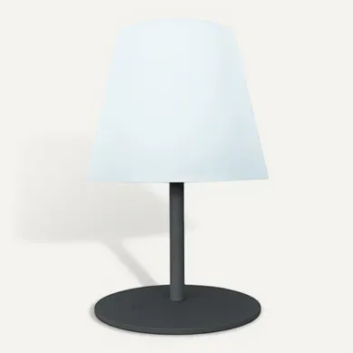 Lampe De Table Sans Fil Twins Gris H16cm Lampe De Table Sans Fil Twins Gris H16cm