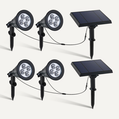 2 Spots Solaires Connectés Family Spiky 100lm