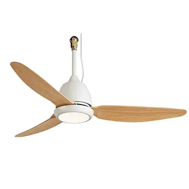 Ventilateur Plafond LED Corali D106cm Effet Bois
