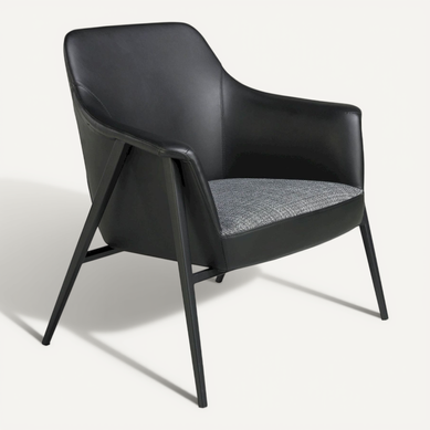 Fauteuil Simili-cuir Noir 80x72x79cm Fauteuil Simili-cuir Noir 80x72x79cm