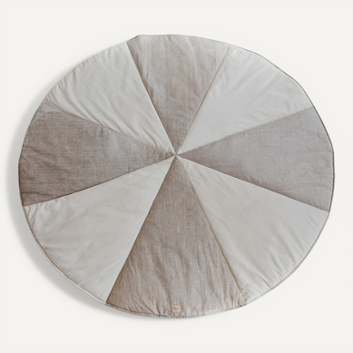 Tapis De Sol Molletonné Bébé Rond Beige 120x120x3cm Tapis De Sol Molletonné Bébé Rond Beige 120x120x3cm