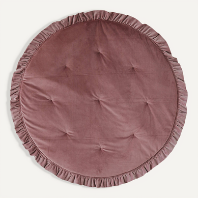 Tapis De Sol Molletonné Bébé Rond Rose 110x110x3cm Tapis De Sol Molletonné Bébé Rond Rose 110x110x3cm