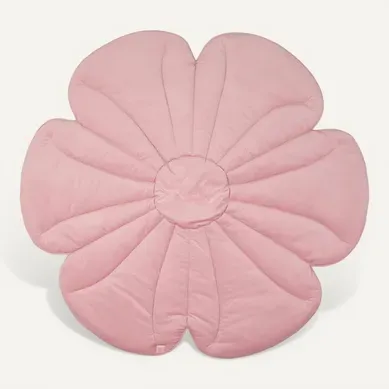 Tapis De Sol Molletonné Bébé Fleurs Rose 110x110x3cm Tapis De Sol Molletonné Bébé Fleurs Rose 110x110x3cm