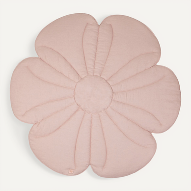 Tapis De Sol Molletonné Bébé Fleurs Rose 110x110x3cm Tapis De Sol Molletonné Bébé Fleurs Rose 110x110x3cm