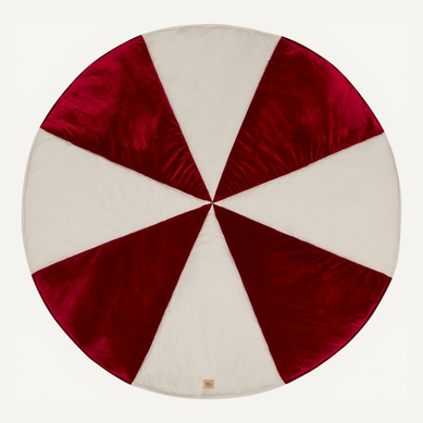 Tapis De Sol Molletonné Bébé Rond Rouge 120x120x3cm Tapis De Sol Molletonné Bébé Rond Rouge 120x120x3cm