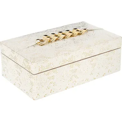 Boîte De Rangement Noell Éclat Blanc Boîte De Rangement Noell Éclat Blanc