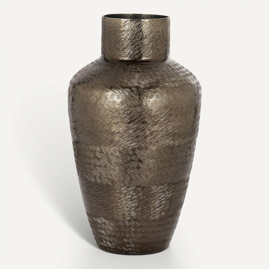 Vase Joah élégant Fumé Noir Richmond Vase Joah élégant Fumé Noir Richmond