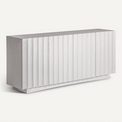 Buffet Mulcey élégant Blanc Style Art Déco En Ciment Buffet Mulcey élégant Blanc Style Art Déco En Ciment