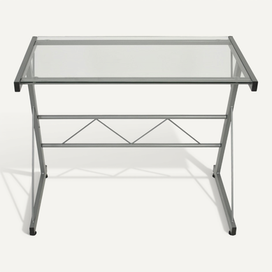 Bureau Style Moderne En Métal Et Verre épuré Bureau Style Moderne En Métal Et Verre épuré