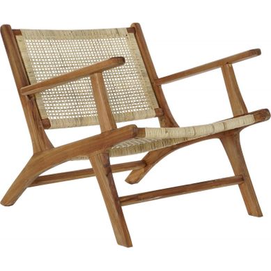 Fauteuil élégance Naturelle En Teck Et Rotin Confort Optimal Fauteuil élégance Naturelle En Teck Et Rotin Confort Optimal