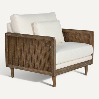 Fauteuil élégant En Rotin Blanc Pour Salon Cosy Fauteuil élégant En Rotin Blanc Pour Salon Cosy