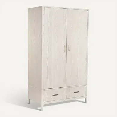 Armoire En Métal Et Mdf Gris Clair Style Traditionnel élégant