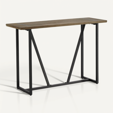 Console Métal Et Bois Naturel Design Industriel élégant Console Métal Et Bois Naturel Design Industriel élégant
